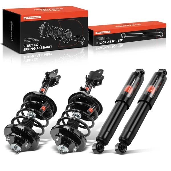 2003-2006 Acura MDX 4-Pc Strut and Coil Spring Assembly Set Front & Rear A-Premium APSA1258