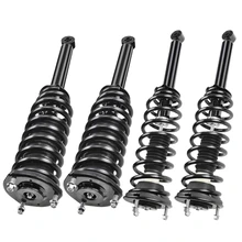 4 Pcs Front & Rear Complete Strut & Coil Spring Assembly for Lexus LS430 01-03 RWD