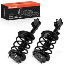 2007-2009 Hyundai Santa Fe 2pc Complete Strut and Coil Spring Assembly Front Driver & Passenger A-Premium APSA2636