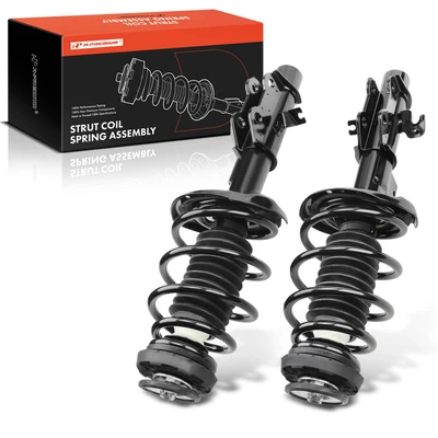 2 Pcs Front Complete Strut & Coil Spring Assembly