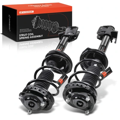 2 Pcs Rear Complete Strut & Coil Spring Assembly
