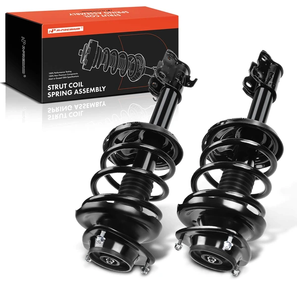 2-Pc Strut and Coil Spring Assembly Set Front Driver & Passenger A-Premium APSA1275