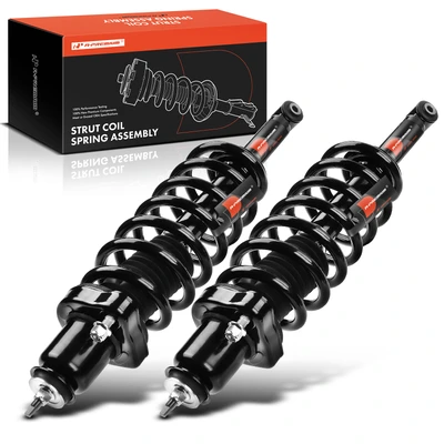 2 Pcs Rear Complete Strut & Coil Spring Assembly