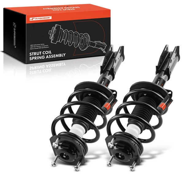 2008-2012 Buick Enclave 2-Pc Strut and Coil Spring Assembly Set Front Driver & Passenger A-Premium APSA1280