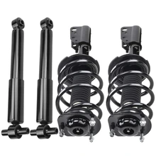 4-Pc Complete Strut + Coil Spring, Front & Rear, A-Premium APSA1356