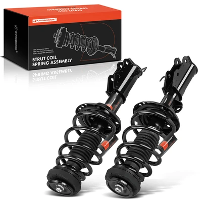 2 Pcs Front Complete Strut & Coil Spring Assembly