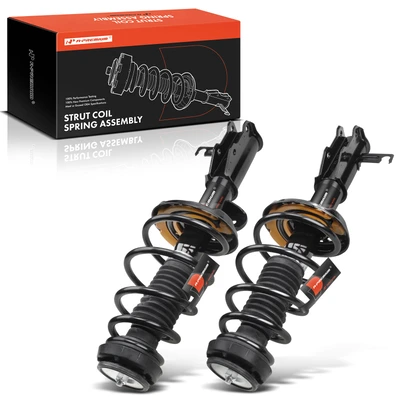 2 Pcs Front Complete Strut & Coil Spring Assembly
