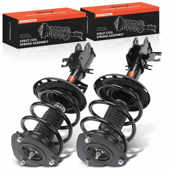 2-Pc Complete Strut & Coil Spring Assembly Front Driver & Passenger A-Premium APSA2603