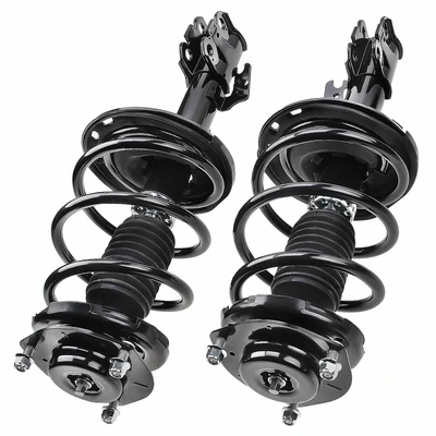 2 Pcs Front Complete Strut & Coil Spring Assembly