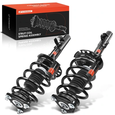 2 Pcs Front Complete Strut & Coil Spring Assembly