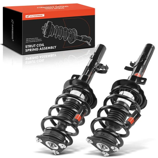 2014-2019 Ford Escape 2-Pc Strut and Coil Spring Assembly Set Front Driver & Passenger A-Premium APSA1293