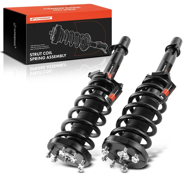 2-Pc Strut and Coil Spring Assembly Set, Front Driver & Passenger, A-Premium APSA1294