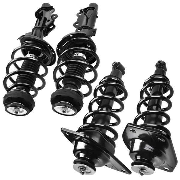 4-Pc Complete Strut + Coil Spring, Front & Rear, A-Premium APSA1384