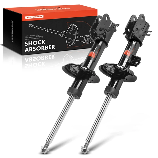 2-Pc Strut Shock Absorber Front Driver & Passenger A-Premium APSA2333