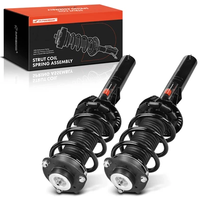 2 Pcs Front Complete Strut & Coil Spring Assembly