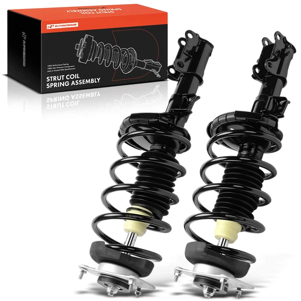 2-Pc Complete Strut & Coil Spring Assembly Front Driver & Passenger A-Premium APSA2638