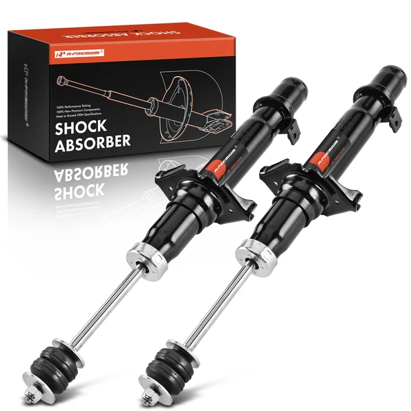 2-Pc Shock Absorber, Front Driver & Passenger, A-Premium APSA1725