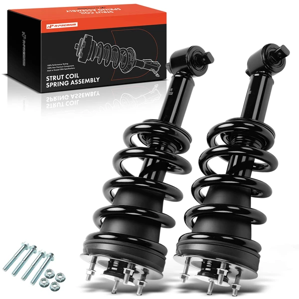 2-Pc Complete Strut & Coil Spring Assembly Front Driver & Passenger A-Premium APSA2639