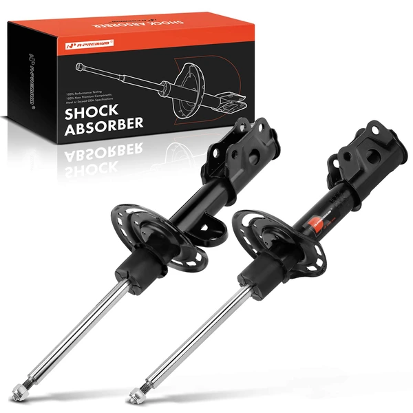 2-Pc Shock Absorbers Front Driver & Passenger A-Premium APSA2524