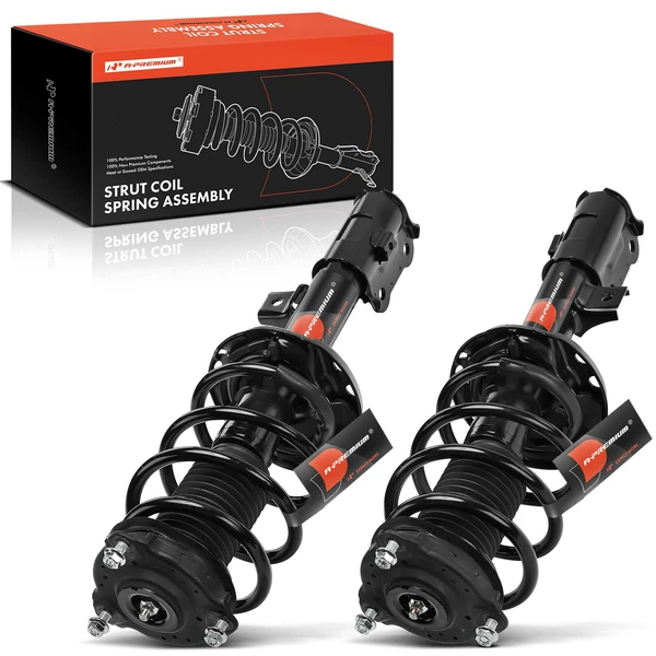 2-Pc Strut and Coil Spring Assembly Set Front Driver & Passenger A-Premium APSA2427