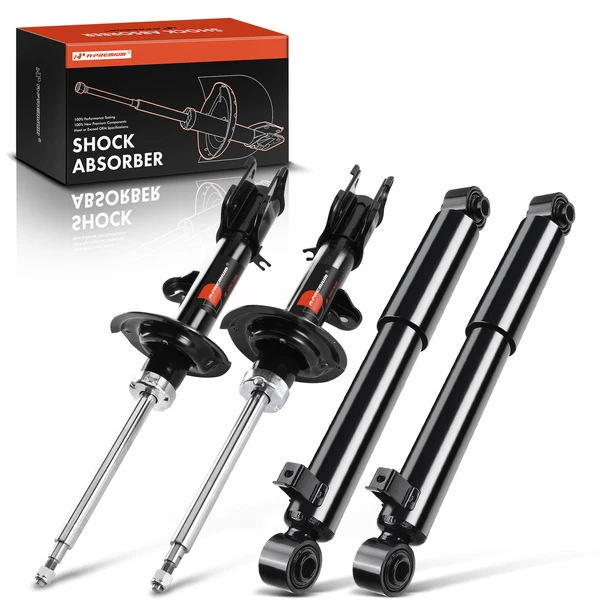 4-Pc Shock Absorber Strut Front & Rear A-Premium APSA1787