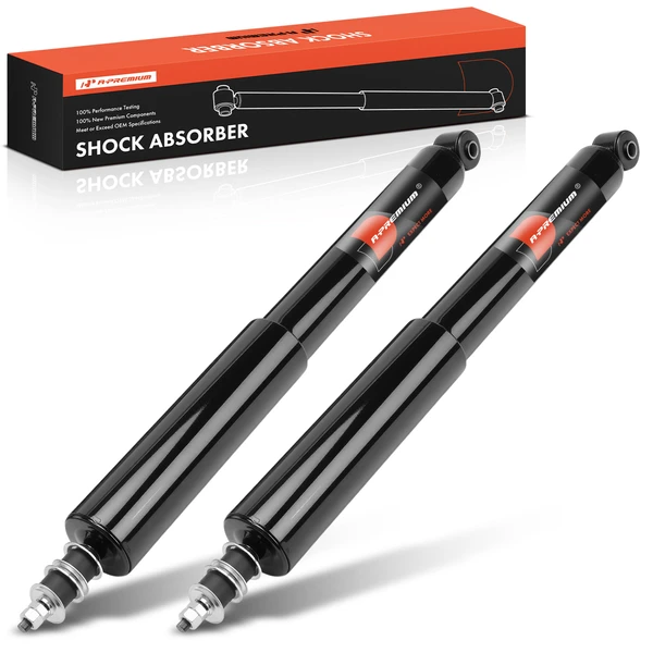 2003-2014 Ford E-250 2-Pc Shock Absorber Rear Driver & Passenger A-Premium APSA2550