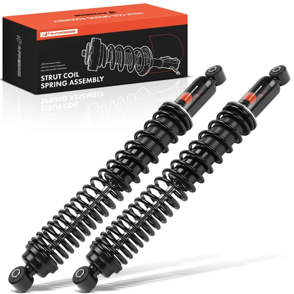 2-Pc Shock Absorber Rear Driver & Passenger A-Premium APSA2581