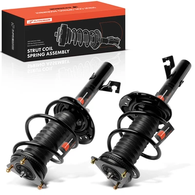 2 Pcs Front Completely Strut & Coil Spring Assembly