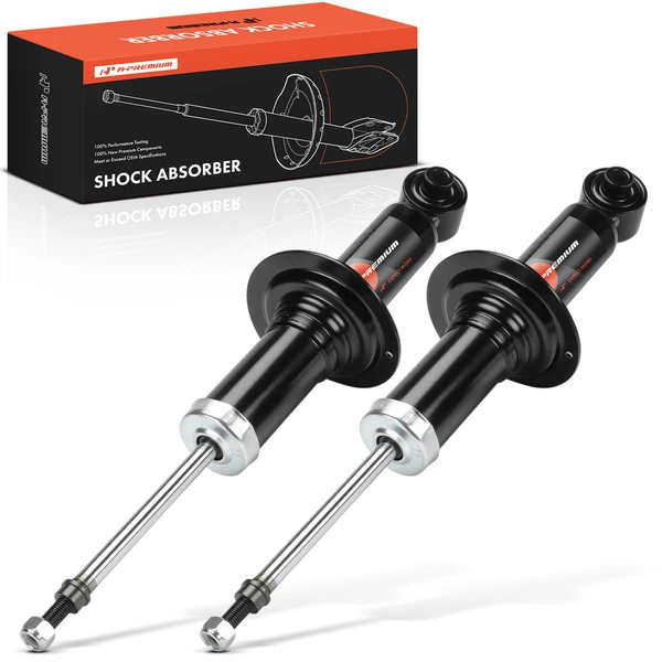 2-Pc Suspension Shock Strut Rear Driver & Passenger A-Premium APSA2609