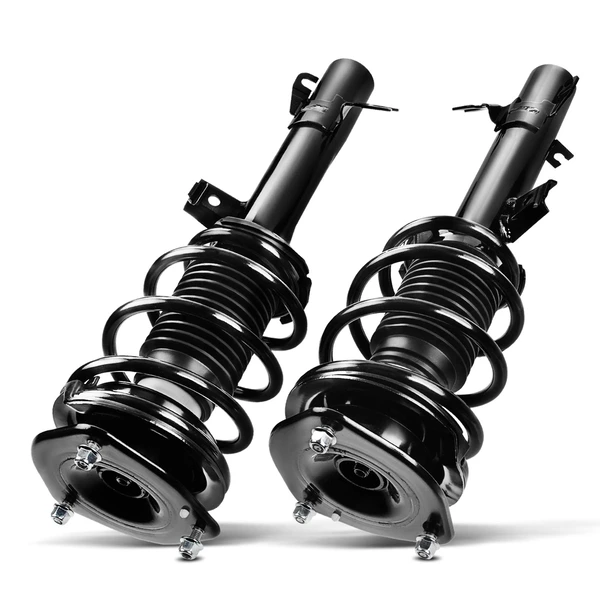 2007-2015 Mini Cooper 2-Pc Strut and Coil Spring Assembly Set Front Driver & Passenger A-Premium APSA0201