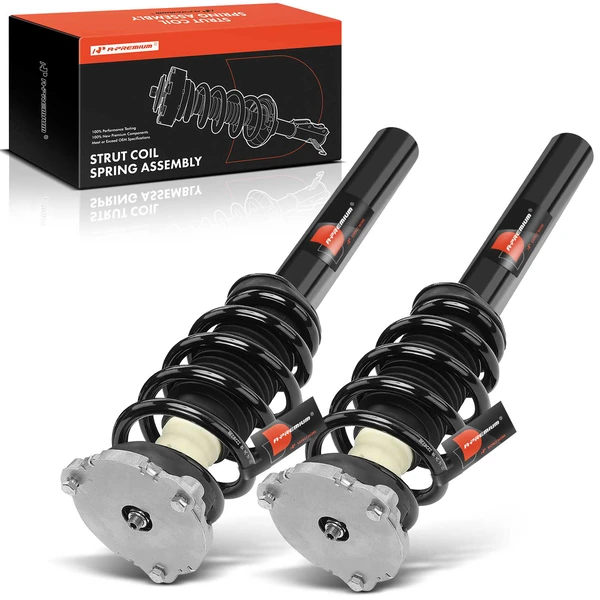 2-Pc Strut and Coil Spring Assembly Set Front Driver & Passenger A-Premium APSA1834