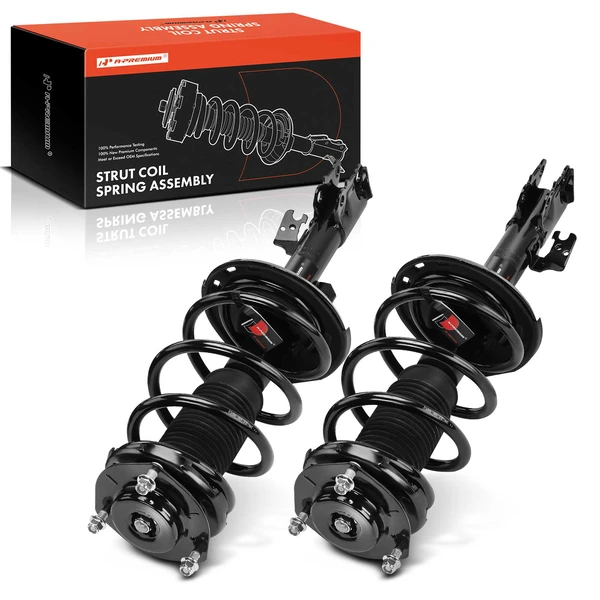 2-Pc Suspension Strut Shock Absorber Front Driver & Passenger A-Premium APSA1835