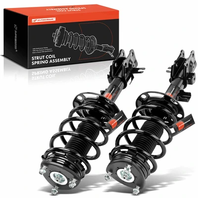 2 Pcs Front Complete Strut & Coil Spring Assembly