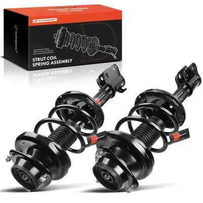 2 Pcs Front Complete Strut & Coil Spring Assembly