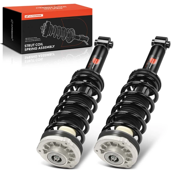 2-Pc Strut and Coil Spring Assembly Set Rear Driver & Passenger A-Premium APSA1838