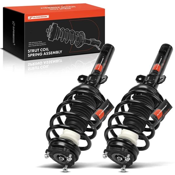 2 Pcs Front Strut & Coil Spring Assembly for 2002-2008 Jaguar X-Type