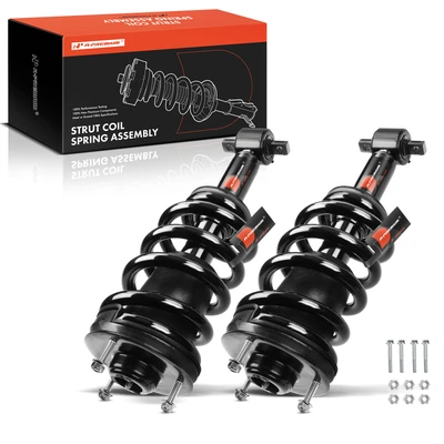 2 Pcs Front Complete Strut & Coil Spring Assembly