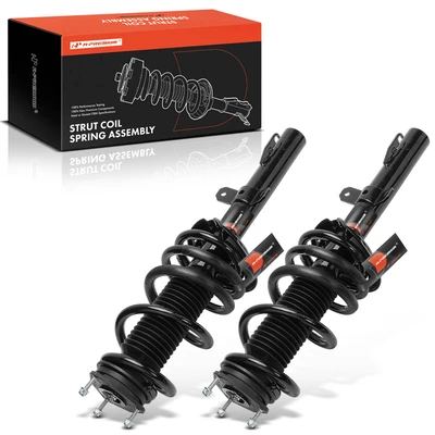 2 Pcs Front Complete Strut & Coil Spring Assembly