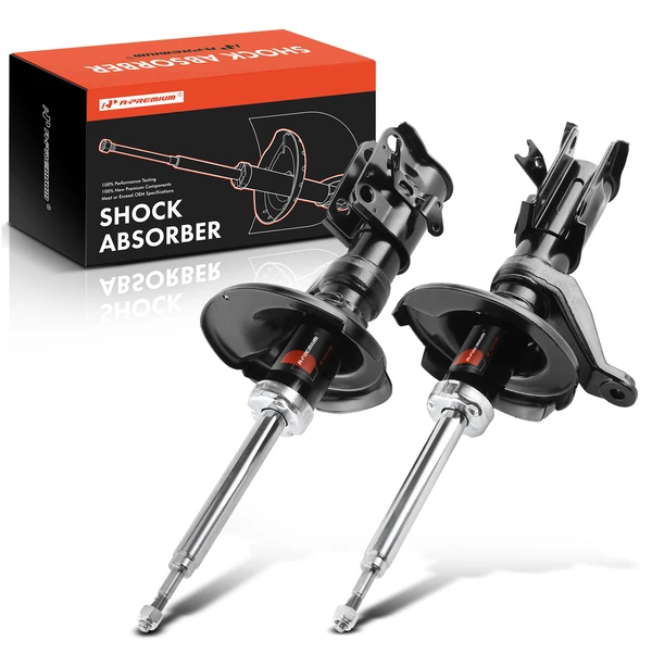 2002-2005 Honda Civic 2-Pc Shock Absorber Front Driver & Passenger A-Premium APSA1479