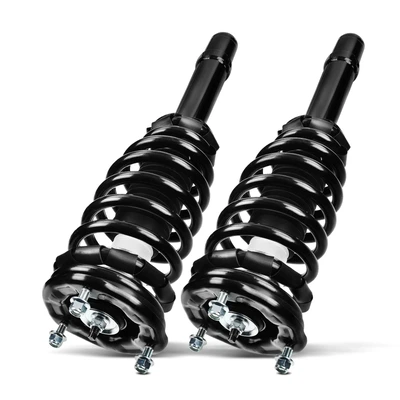 2 Pcs Front Complete Strut & Coil Spring Assembly