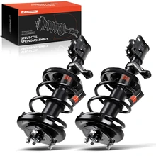 2001-2002 Honda Civic 2pc Strut Assembly Front Driver & Passenger A-Premium APSA0283