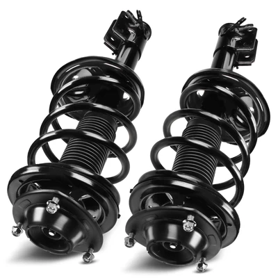 2 Pcs Front Complete Strut & Coil Spring Assembly