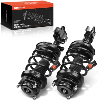 2 Pcs Front Complete Strut & Coil Spring Assembly