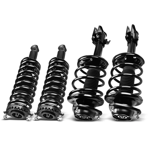 4-Pc Strut and Coil Spring Assembly Set Front & Rear A-Premium APSA1389