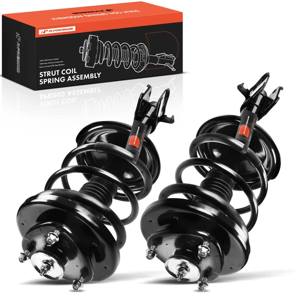 2001-2002 Acura MDX 2-Pc Strut and Coil Spring Assembly Set Front Driver & Passenger A-Premium APSA0288
