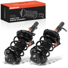 2 Pcs Front Complete Strut & Coil Spring Assembly