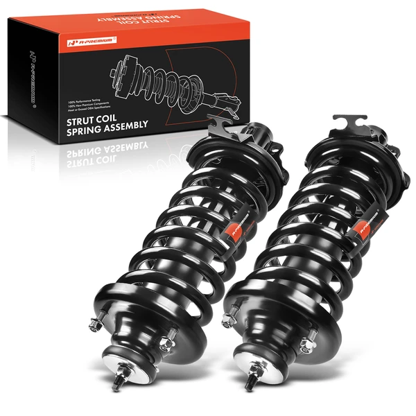 1999-2002 Kia Sportage 2-Pc Strut and Coil Spring Assembly Set Front Driver & Passenger A-Premium APSA0300