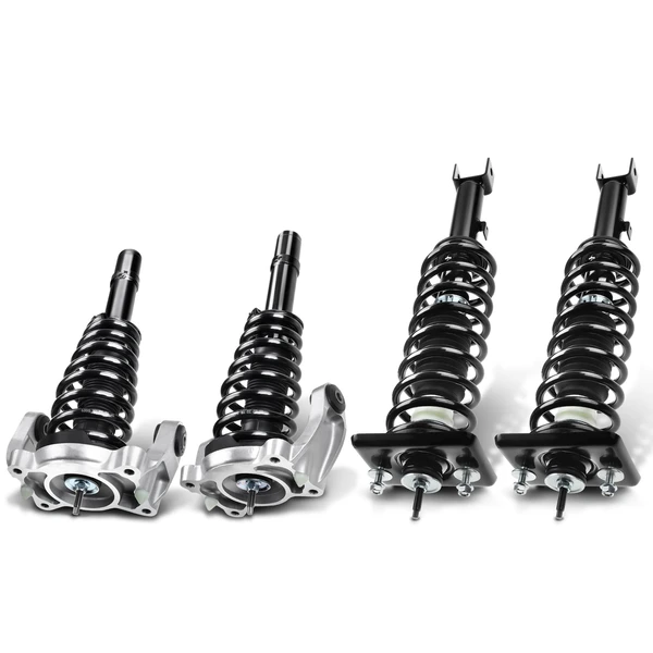 4-Pc Complete Strut + Coil Spring, Front & Rear, A-Premium APSA1774