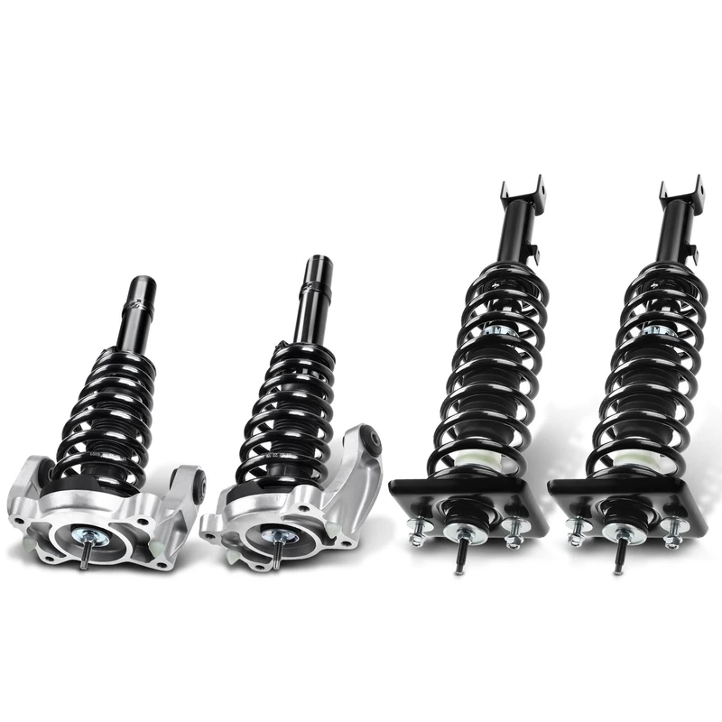 4 Pcs Front & Rear Complete Strut & Coil Spring Assembly for 1999 Chrysler Cirrus