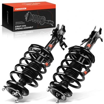 2 Pcs Front Complete Strut & Coil Spring Assembly